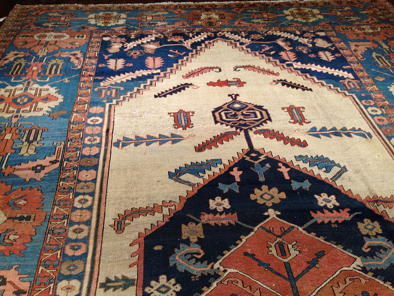 Antique bakshaish Carpet - # 50186
