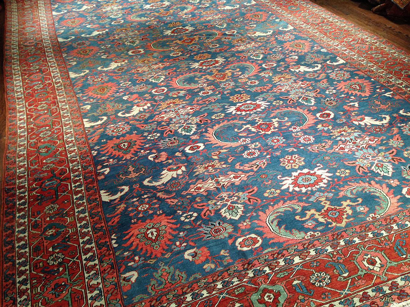 Antique bakshaish Carpet - # 50191