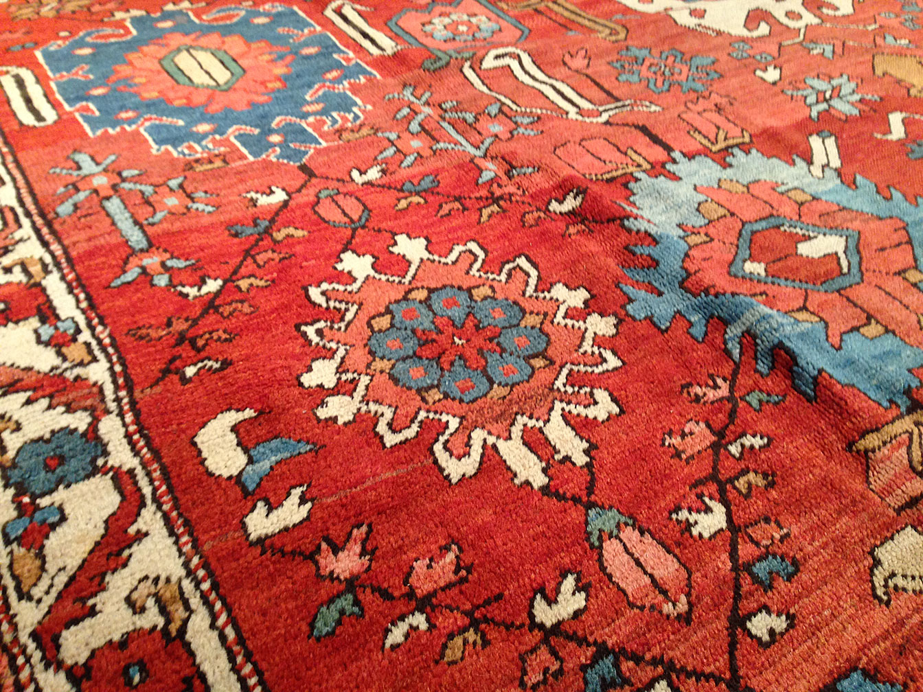Antique bakshaish Carpet - # 50192