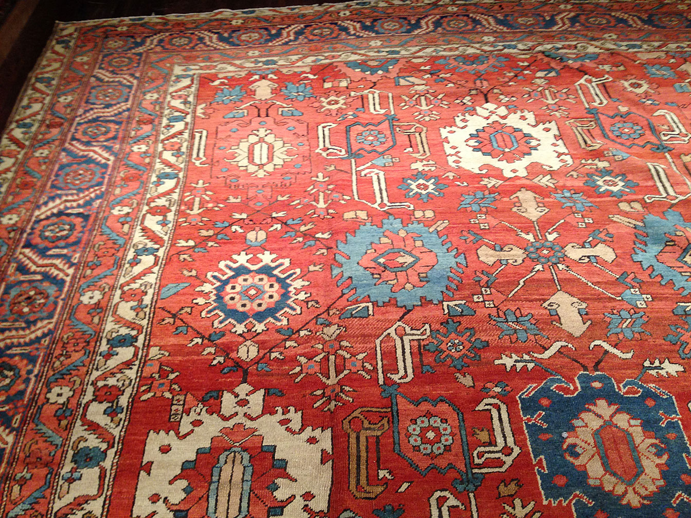 Antique bakshaish Carpet - # 50192