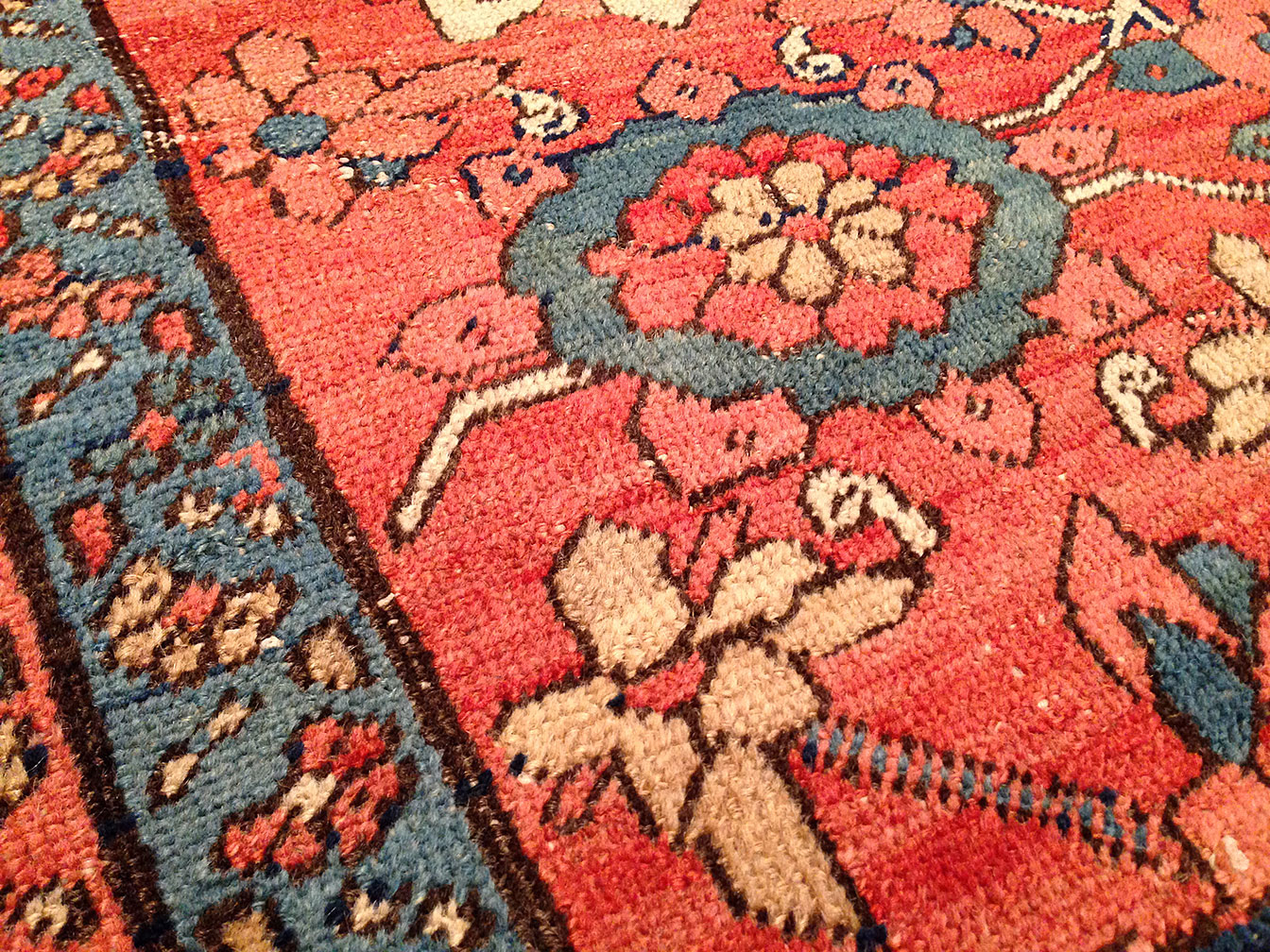 Antique bakshaish Carpet - # 50228