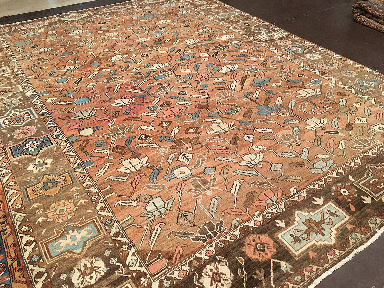 Antique bakshaish Carpet - # 51545