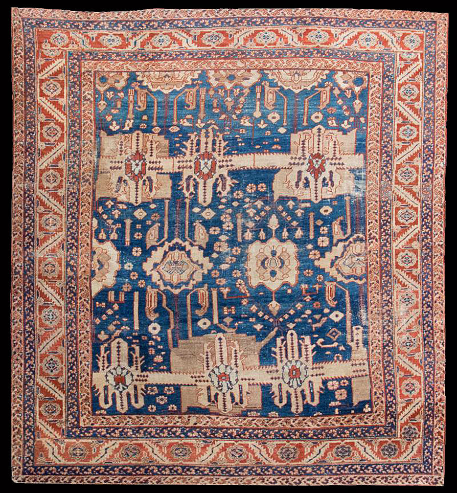 Antique bakshaish Carpet - # 51805