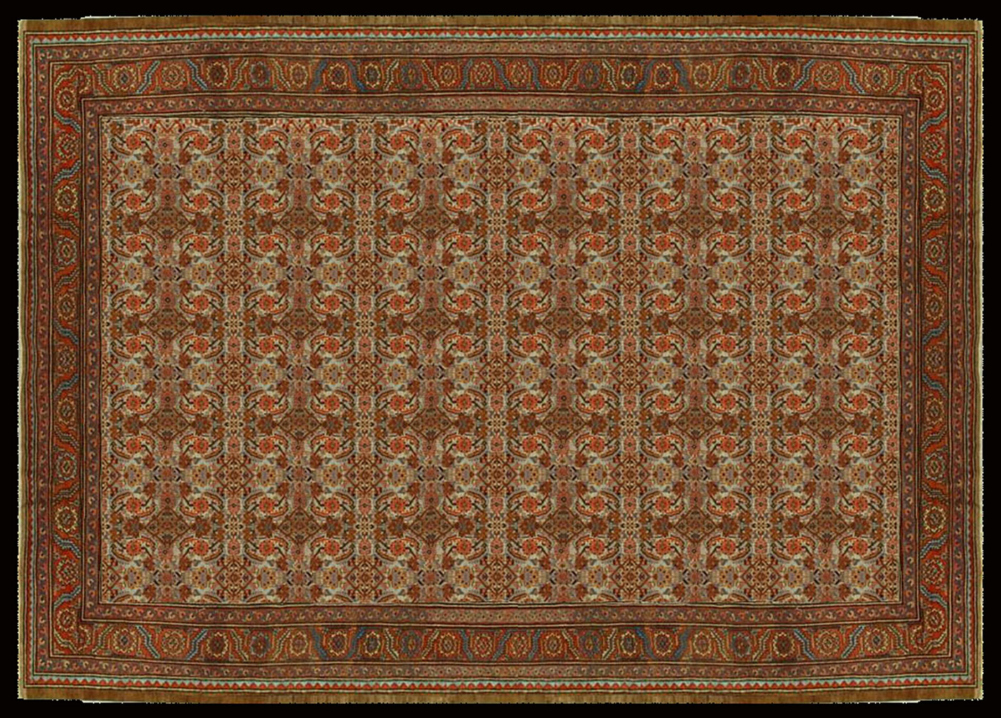 Antique bakshaish Carpet - # 52045