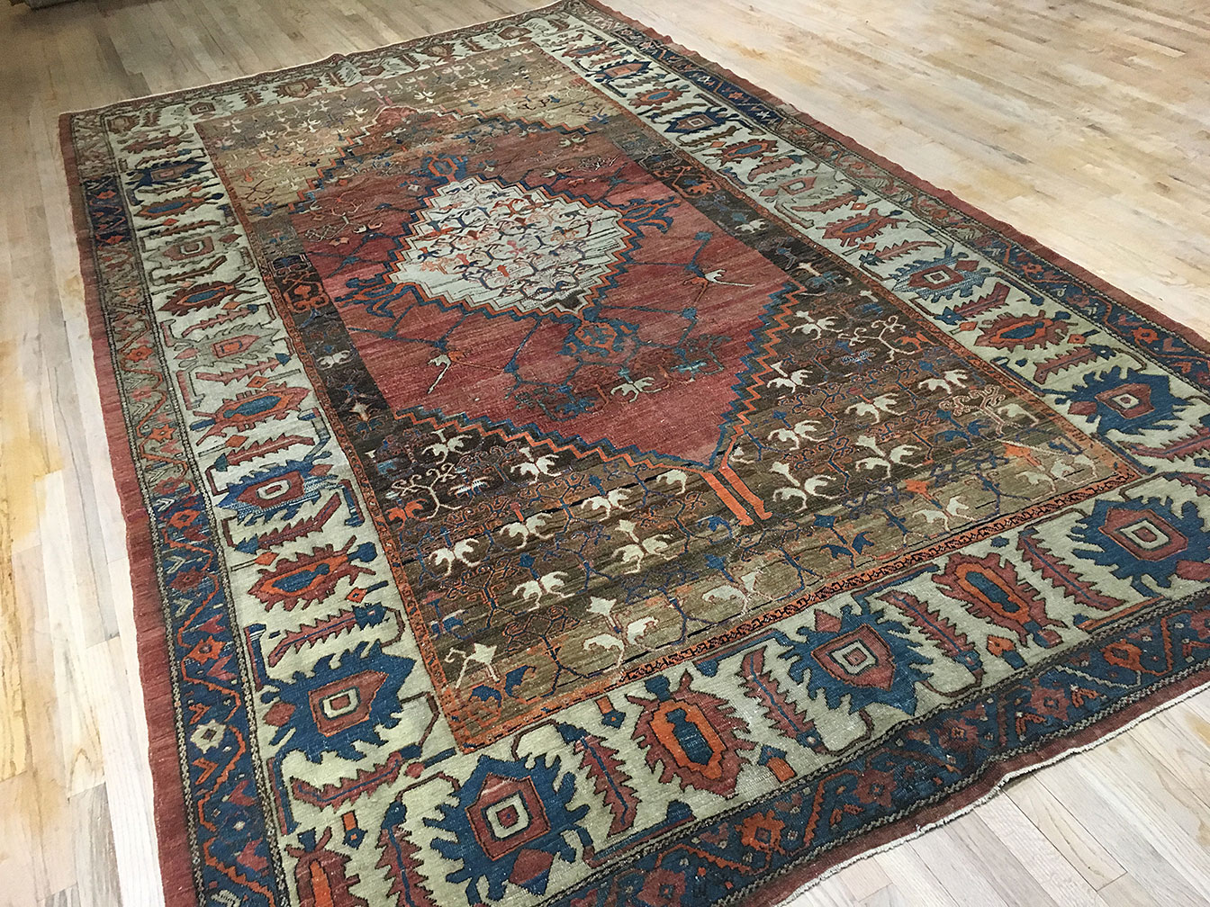Antique bakshaish Carpet - # 52301