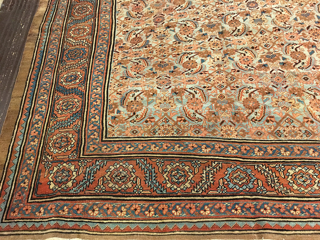 Antique bakshaish Carpet - # 52465