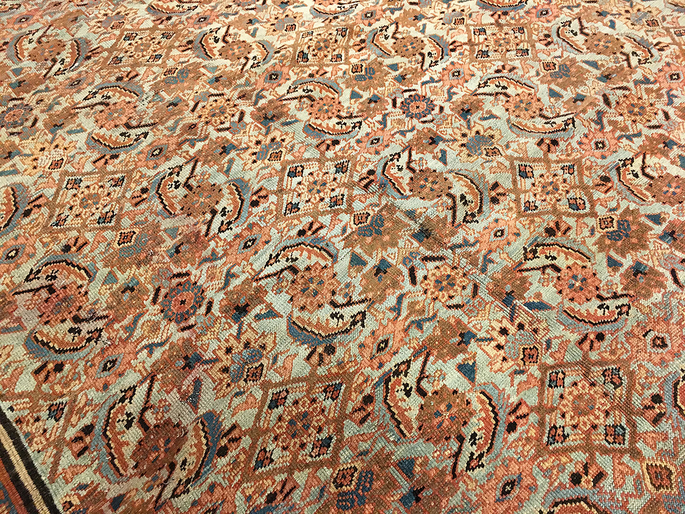 Antique bakshaish Carpet - # 52465