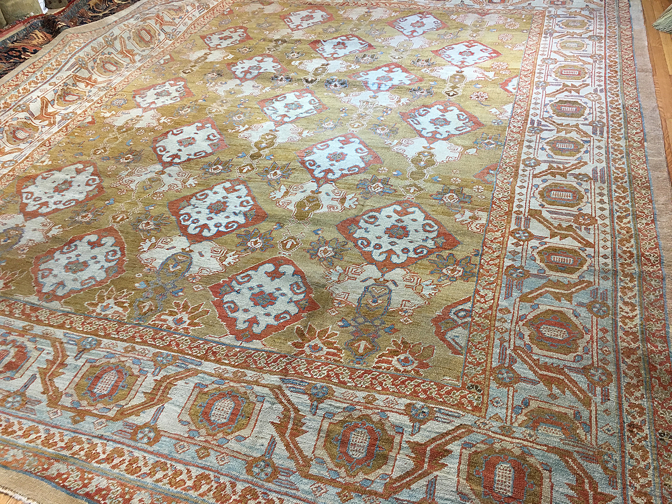 Antique bakshaish Carpet - # 53190