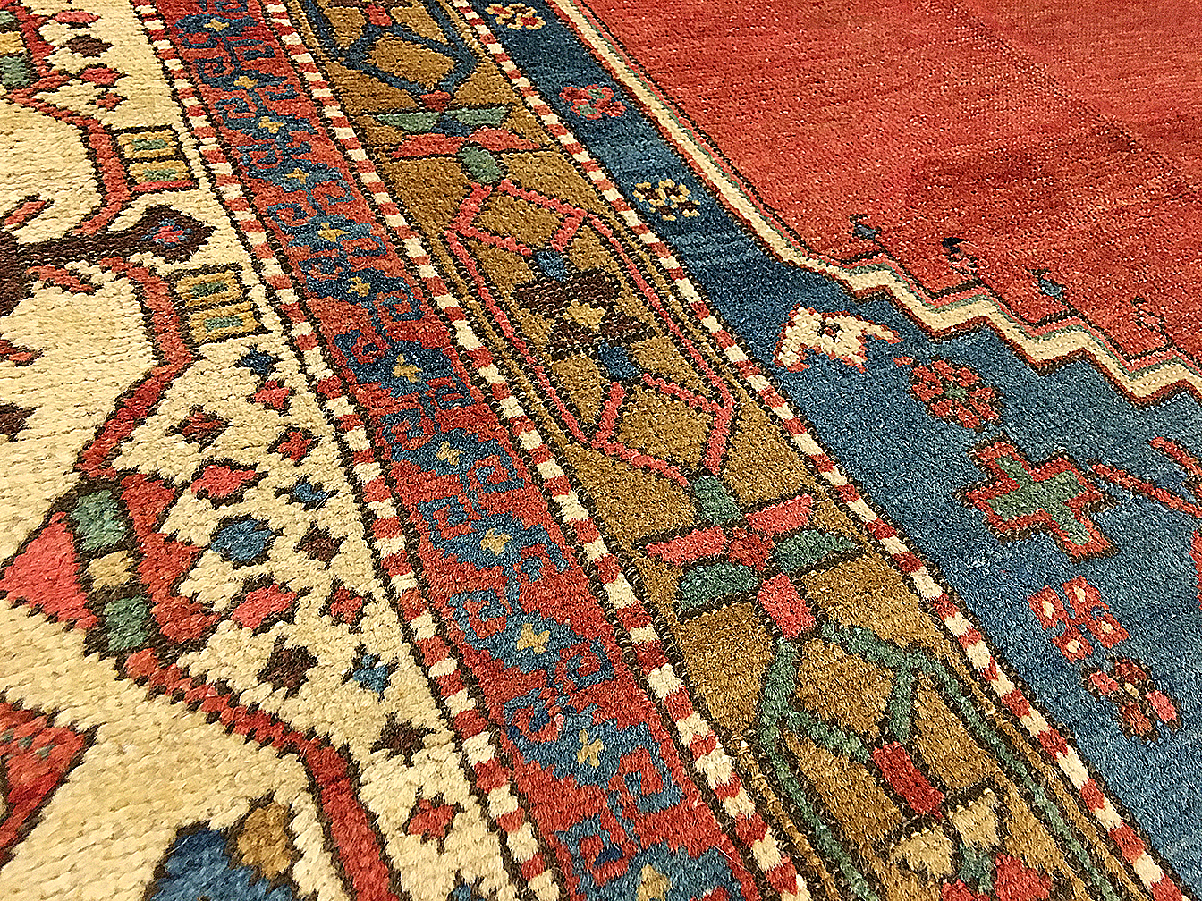 Antique bakshaish Carpet - # 53227