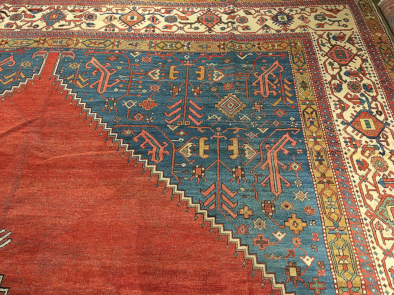Antique bakshaish Carpet - # 53227