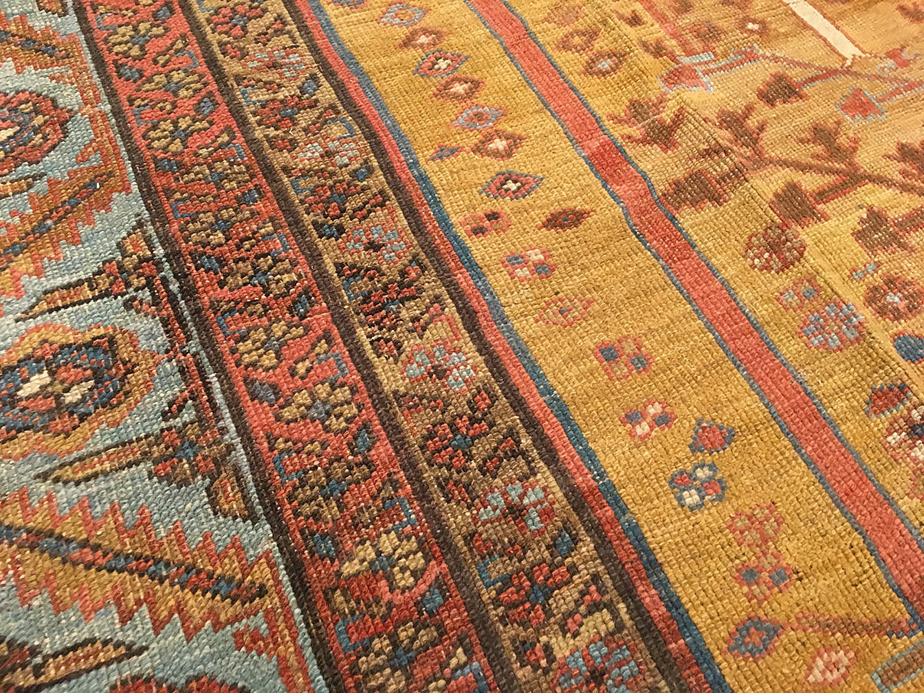 Antique bakshaish Carpet - # 53919