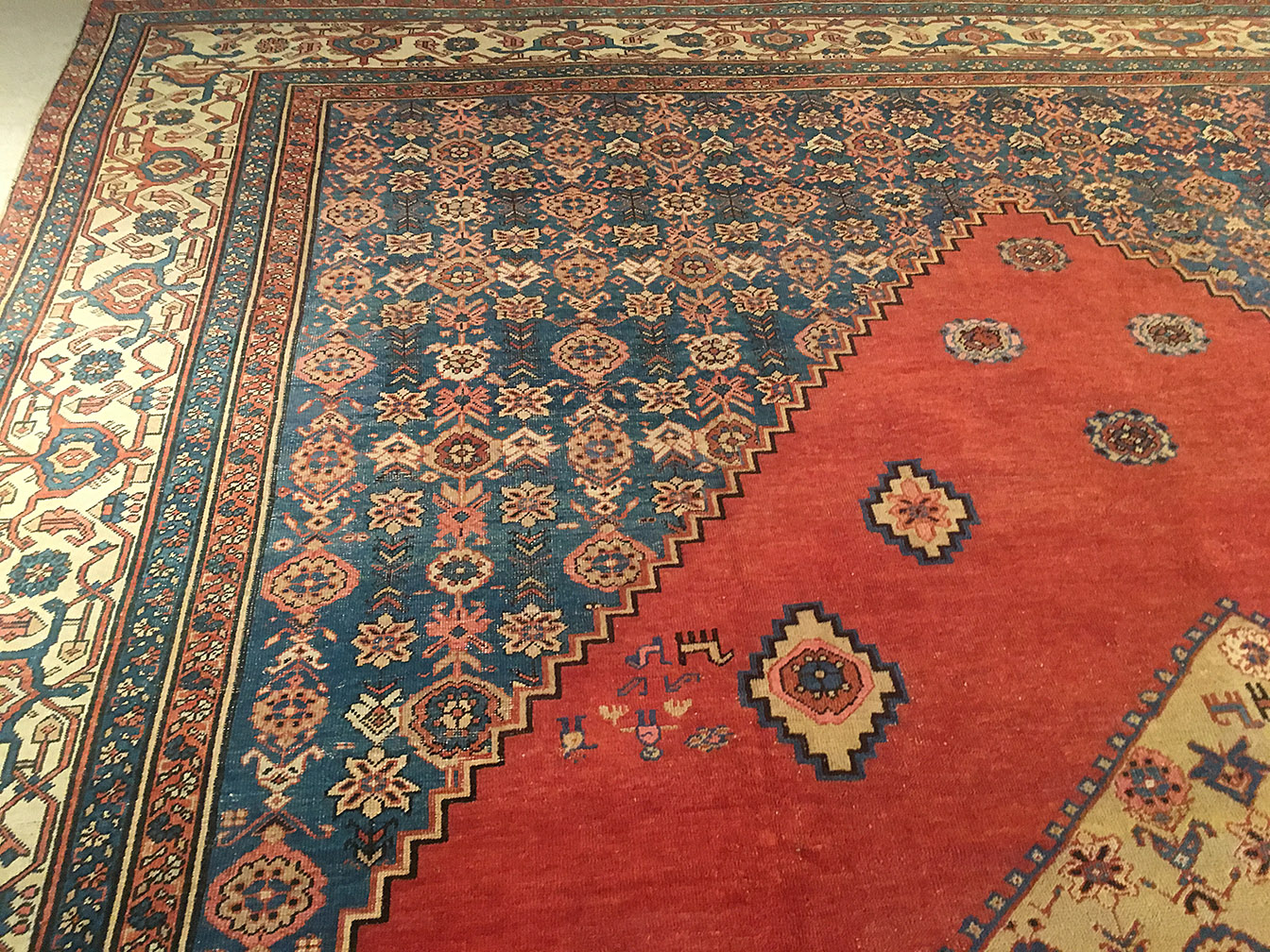 Antique bakshaish Carpet - # 54307
