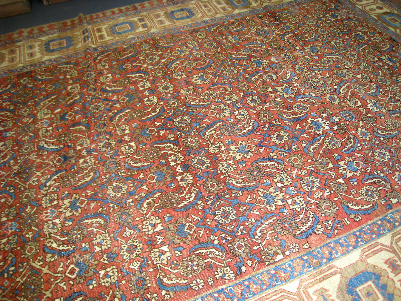 Antique bakshaish Carpet - # 54860
