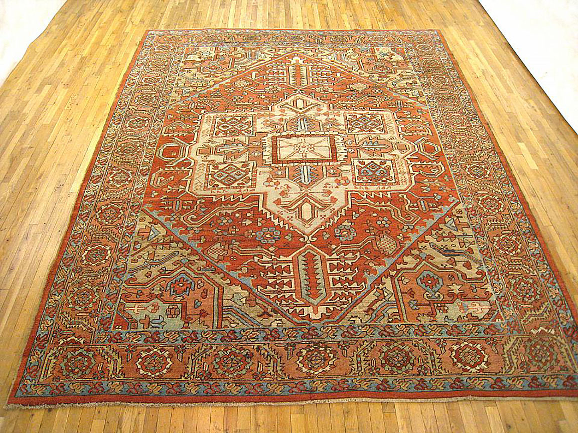 Antique bakshaish Carpet - # 55742