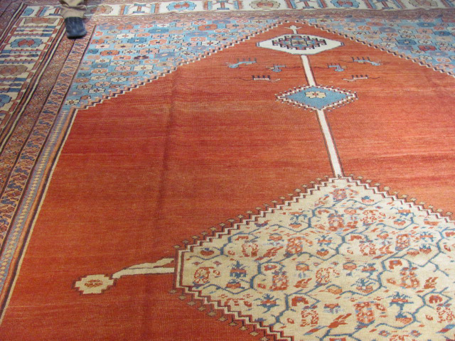Antique bakshaish Carpet - # 56539