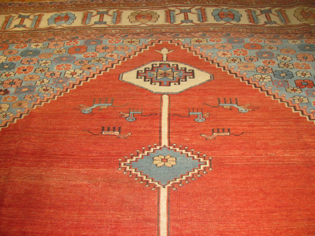 Antique bakshaish Carpet - # 56539