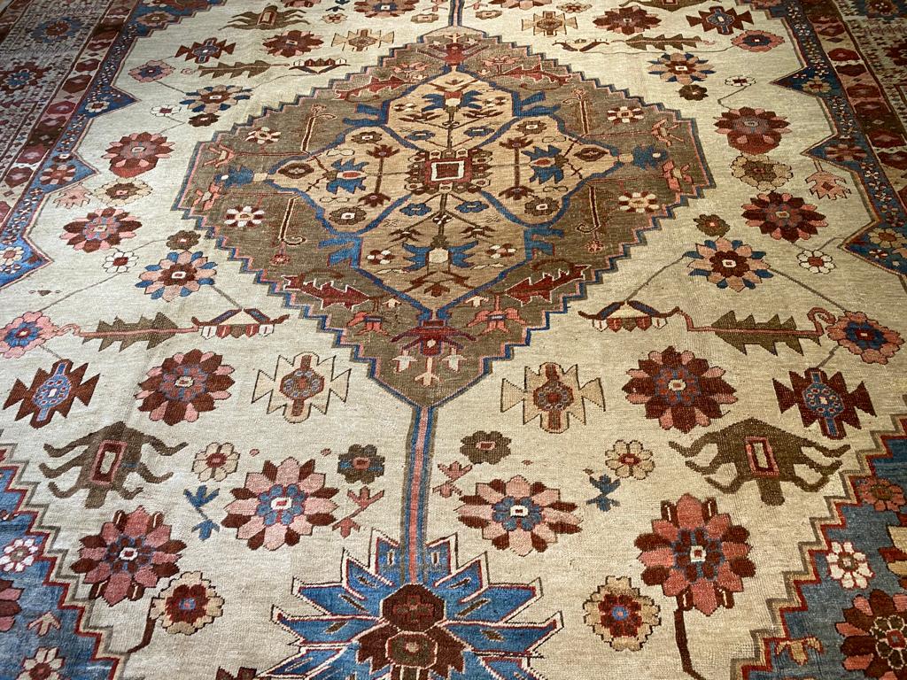 Antique bakshaish Carpet - # 56540