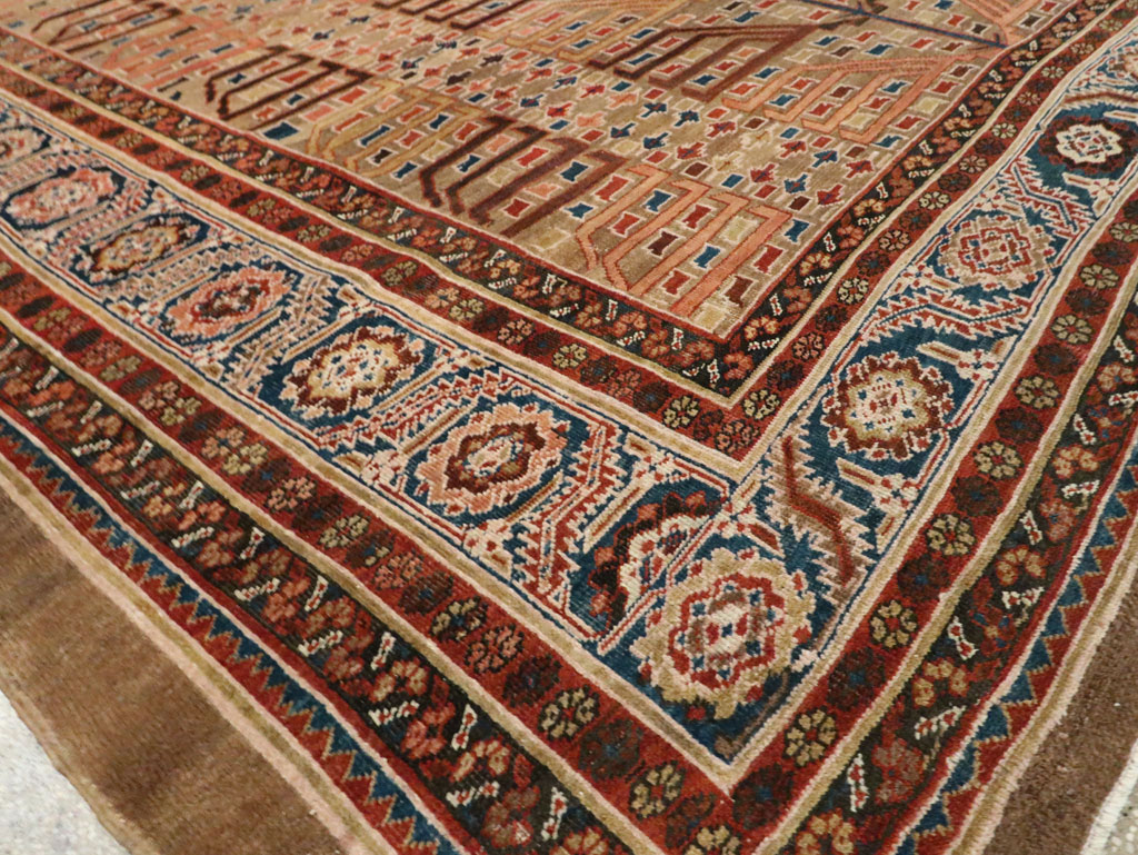 Antique bakshaish Carpet - # 56546