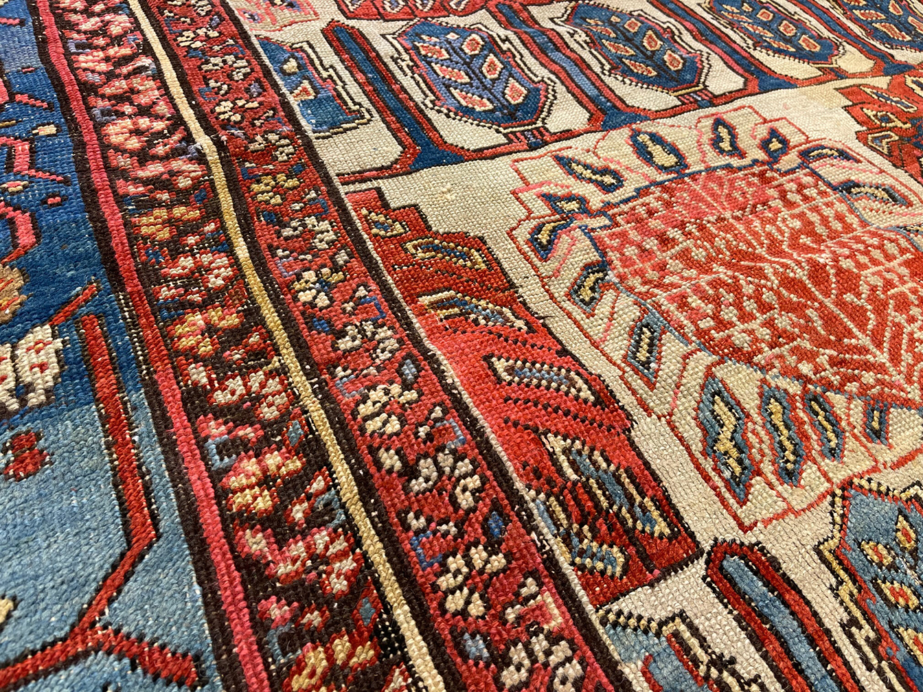 Antique bakshaish Carpet - # 56575