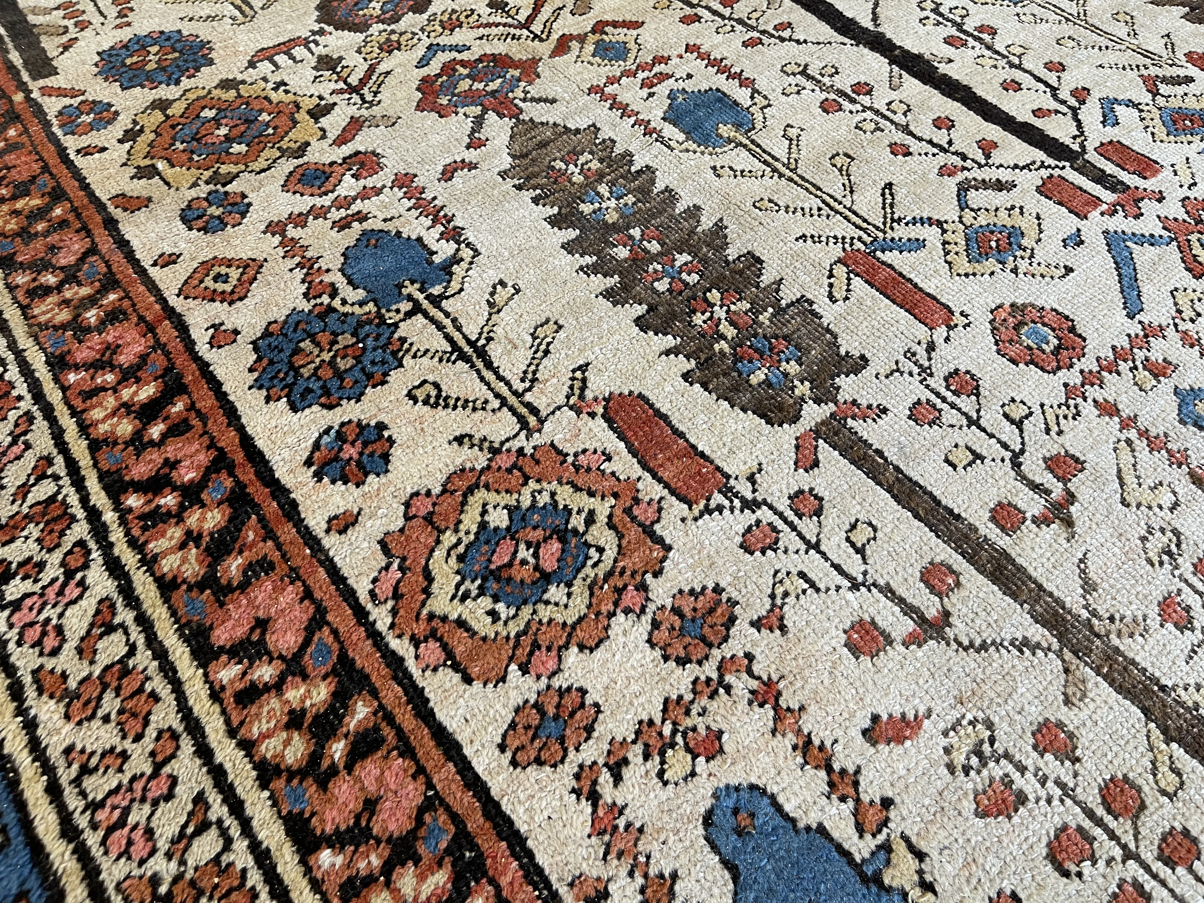 Antique bakshaish Carpet - # 57886