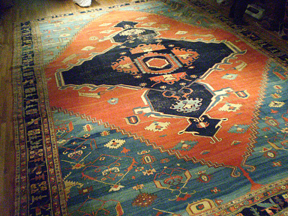 Antique bakshaish Carpet - # 5801