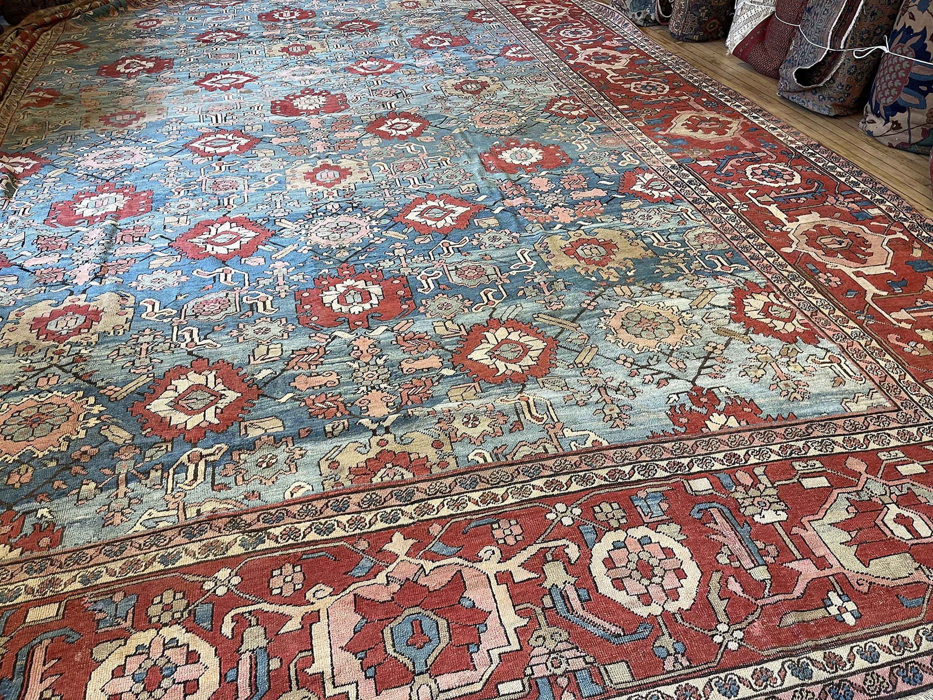 Antique bakshaish Carpet - # 58250