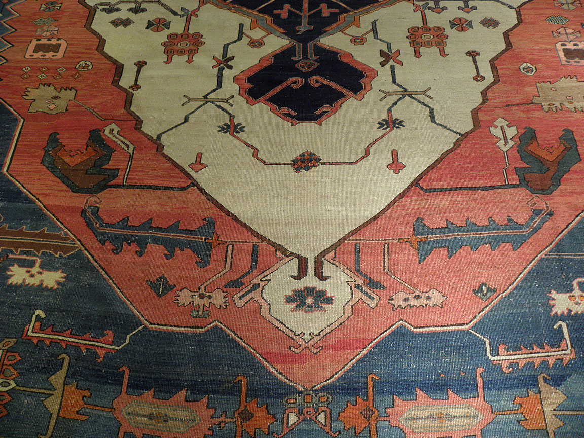 Antique bakshaish Carpet - # 6985