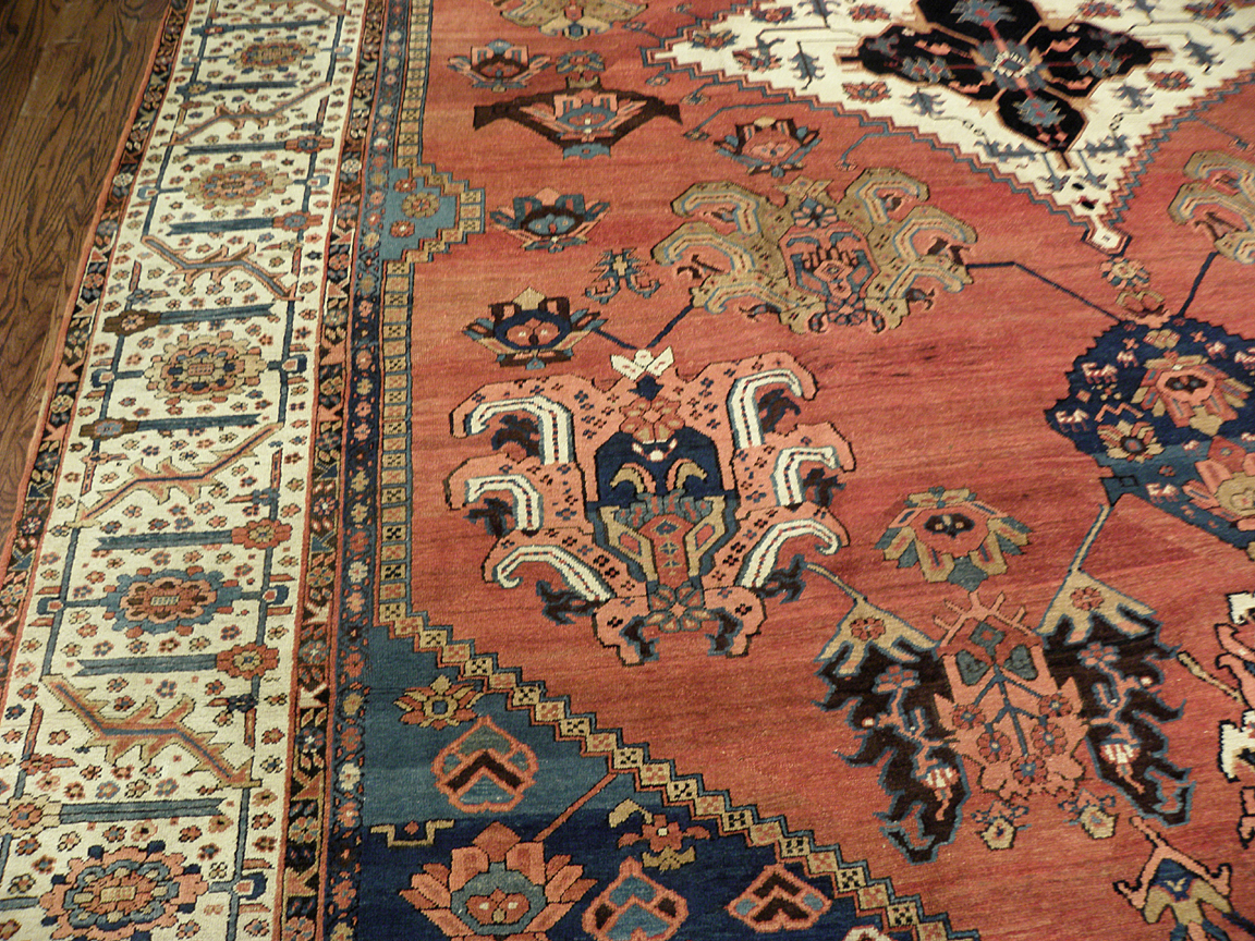 Antique bakshaish Carpet - # 7150