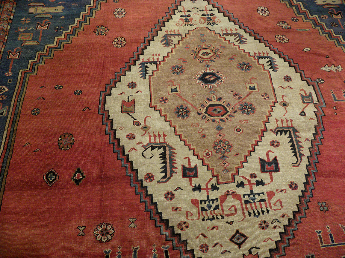 Antique bakshaish Carpet - # 7176