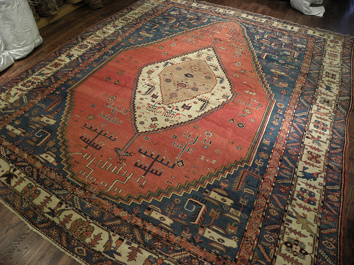 Antique bakshaish Carpet - # 7176