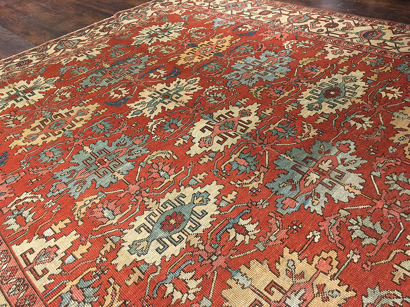 Antique bakshaish Carpet - # 7183