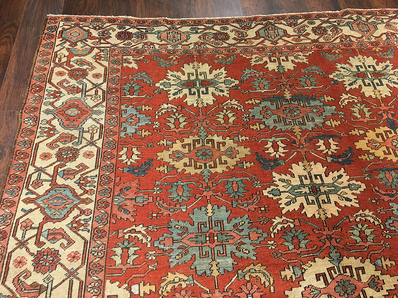 Antique bakshaish Carpet - # 7183