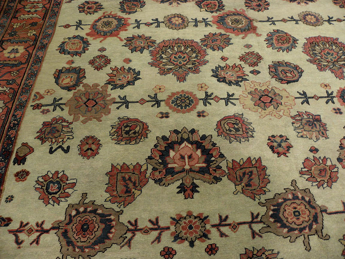 Antique bakshaish Carpet - # 7230