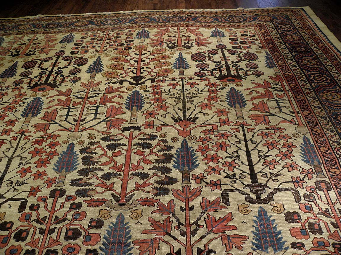 Antique bakshaish Carpet - # 7236