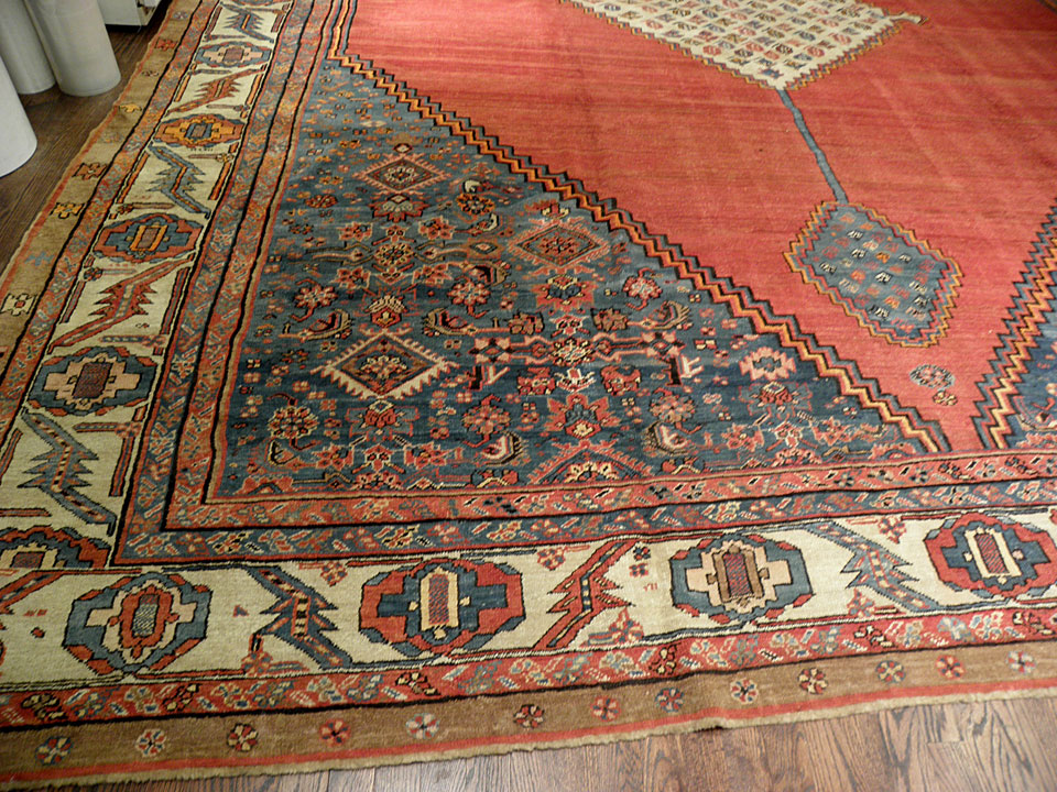 Antique bakshaish Carpet - # 7592