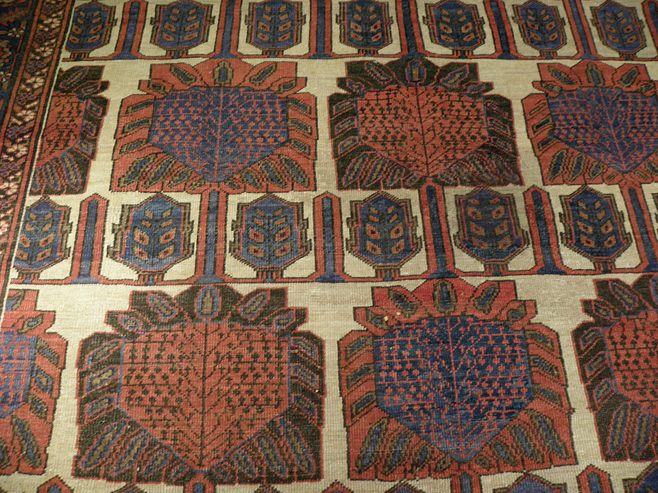 Antique bakshaish Carpet - # 7602