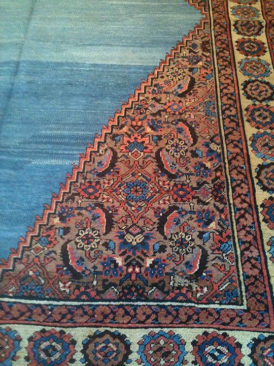 Antique bakshaish Carpet - # 7696