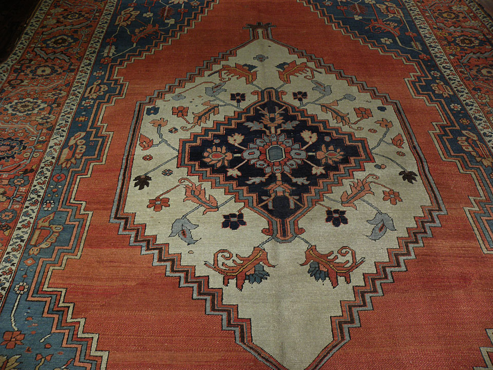 Antique bakshaish Carpet - # 7985