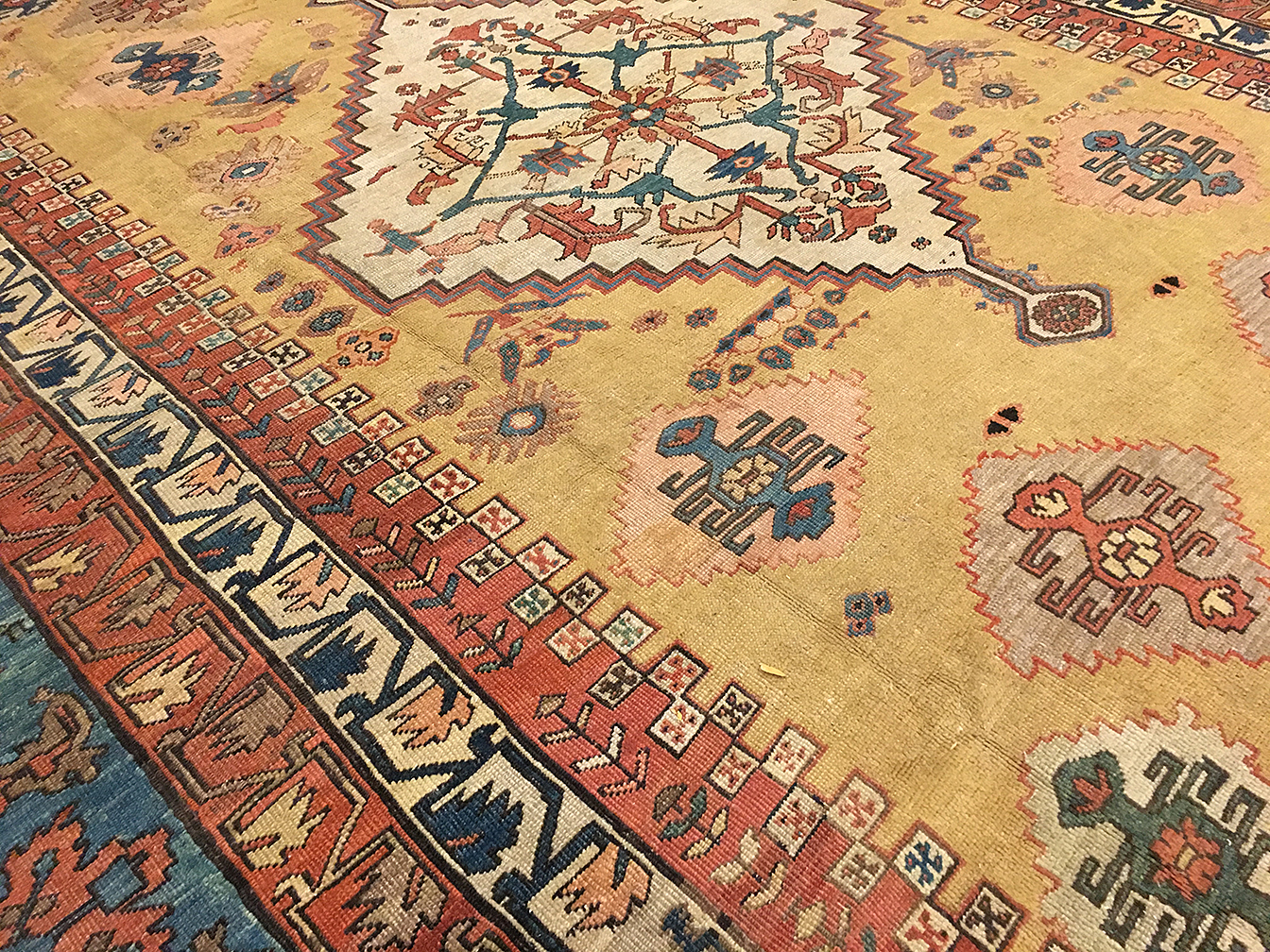 Antique bakshaish Carpet - # 80092