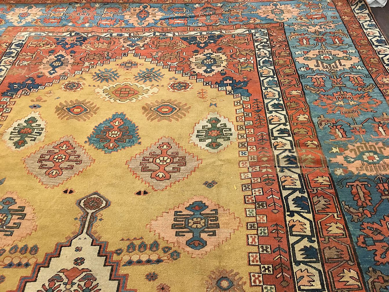 Antique bakshaish Carpet - # 80092