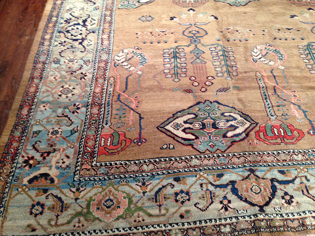 Antique bakshaish Carpet - # 9365