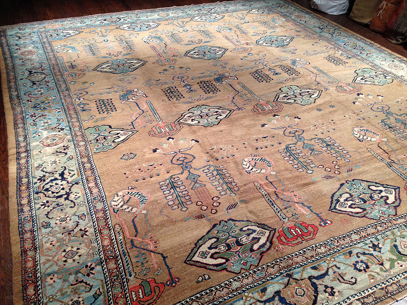 Antique bakshaish Carpet - # 9365