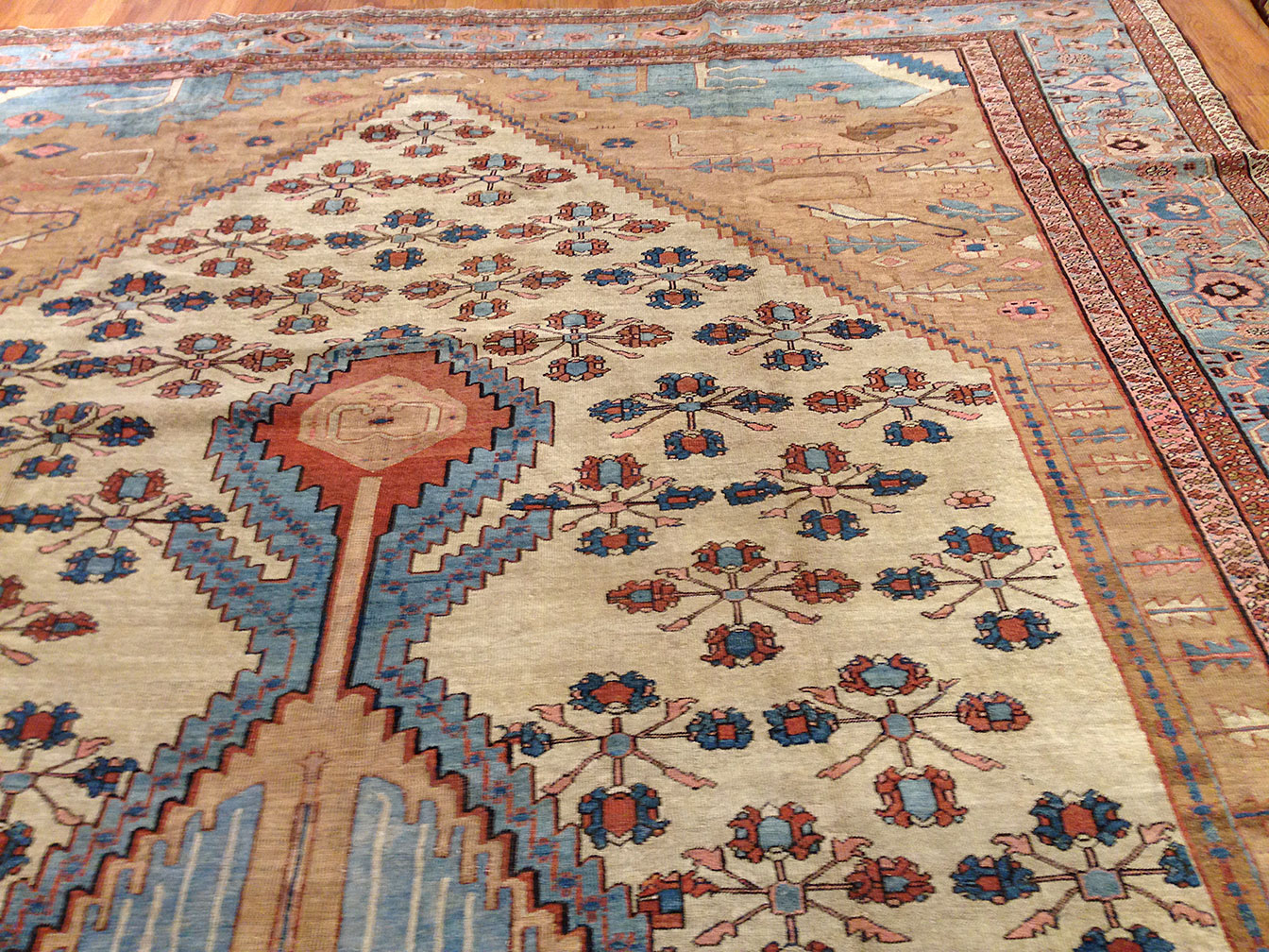 Antique bakshaish Carpet - # 9622