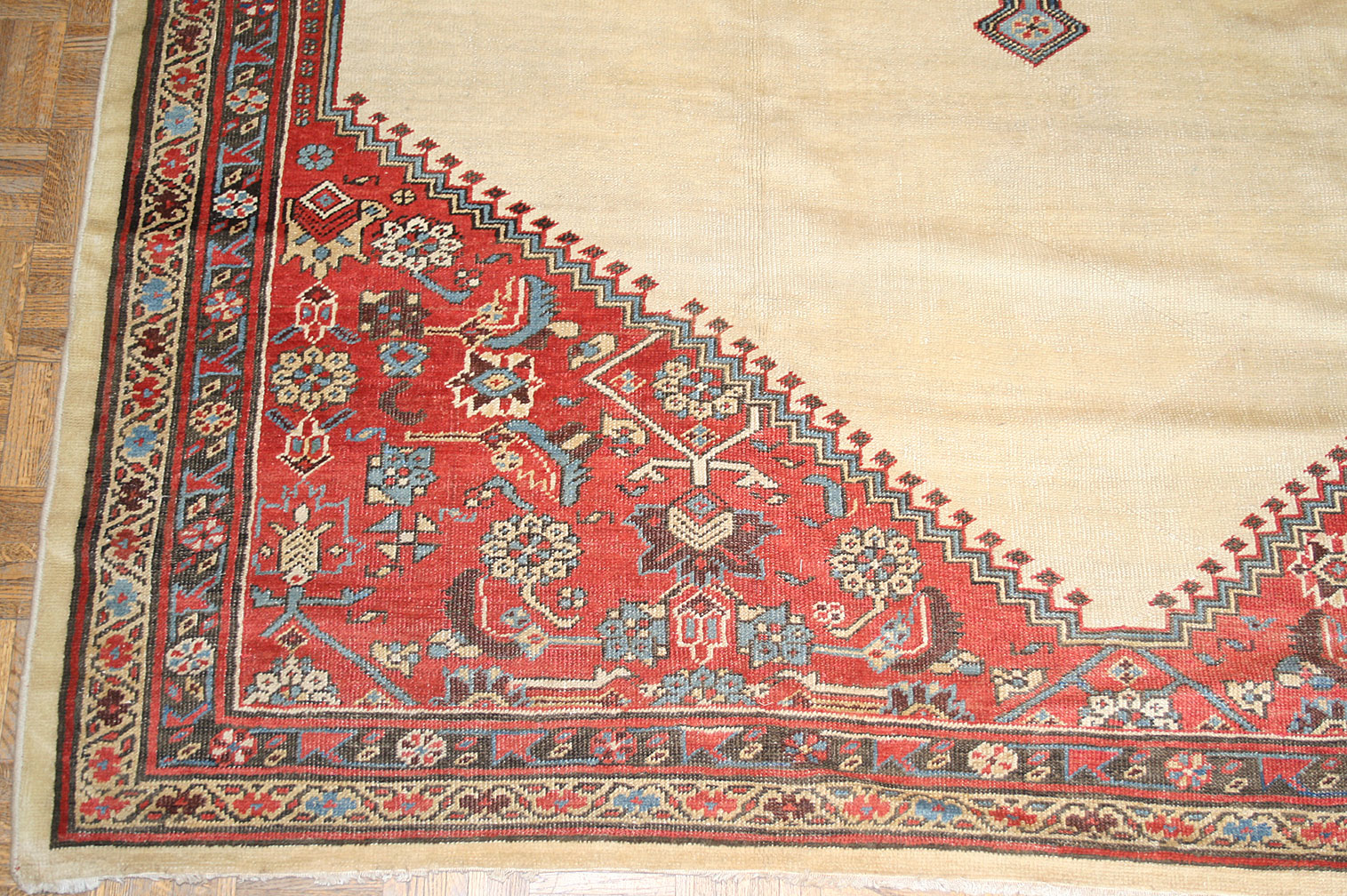 Antique bakshaish Carpet - # 9652