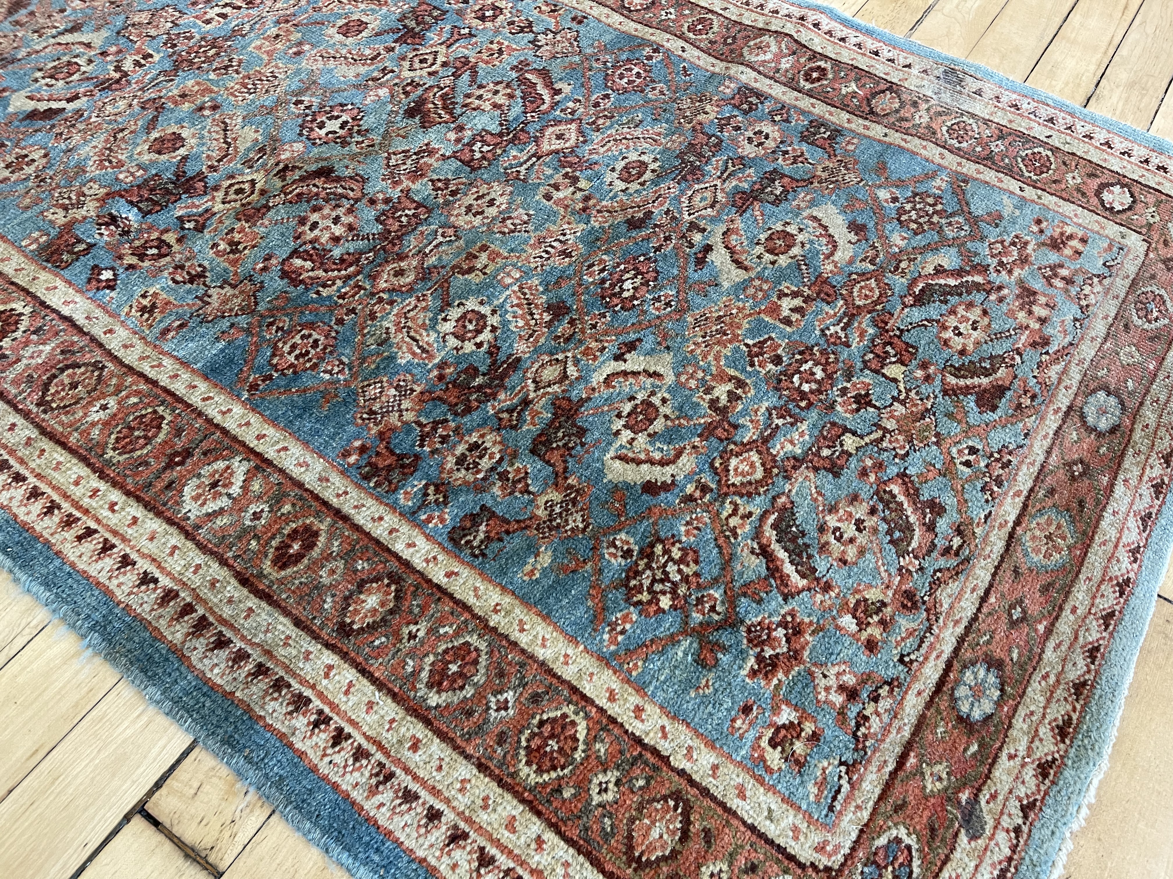 Antique bakshaish Rug - # 57889
