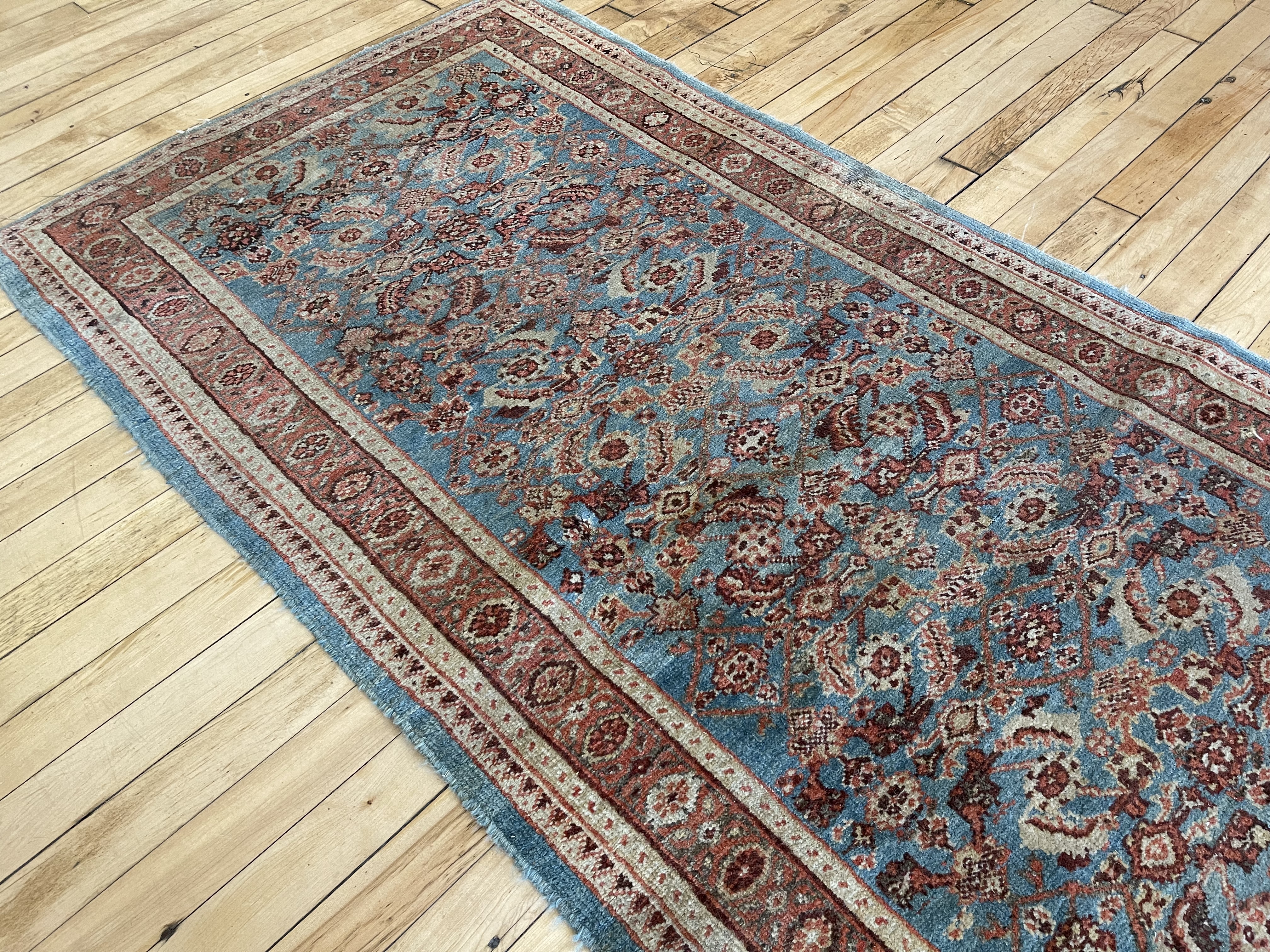 Antique bakshaish Rug - # 57889