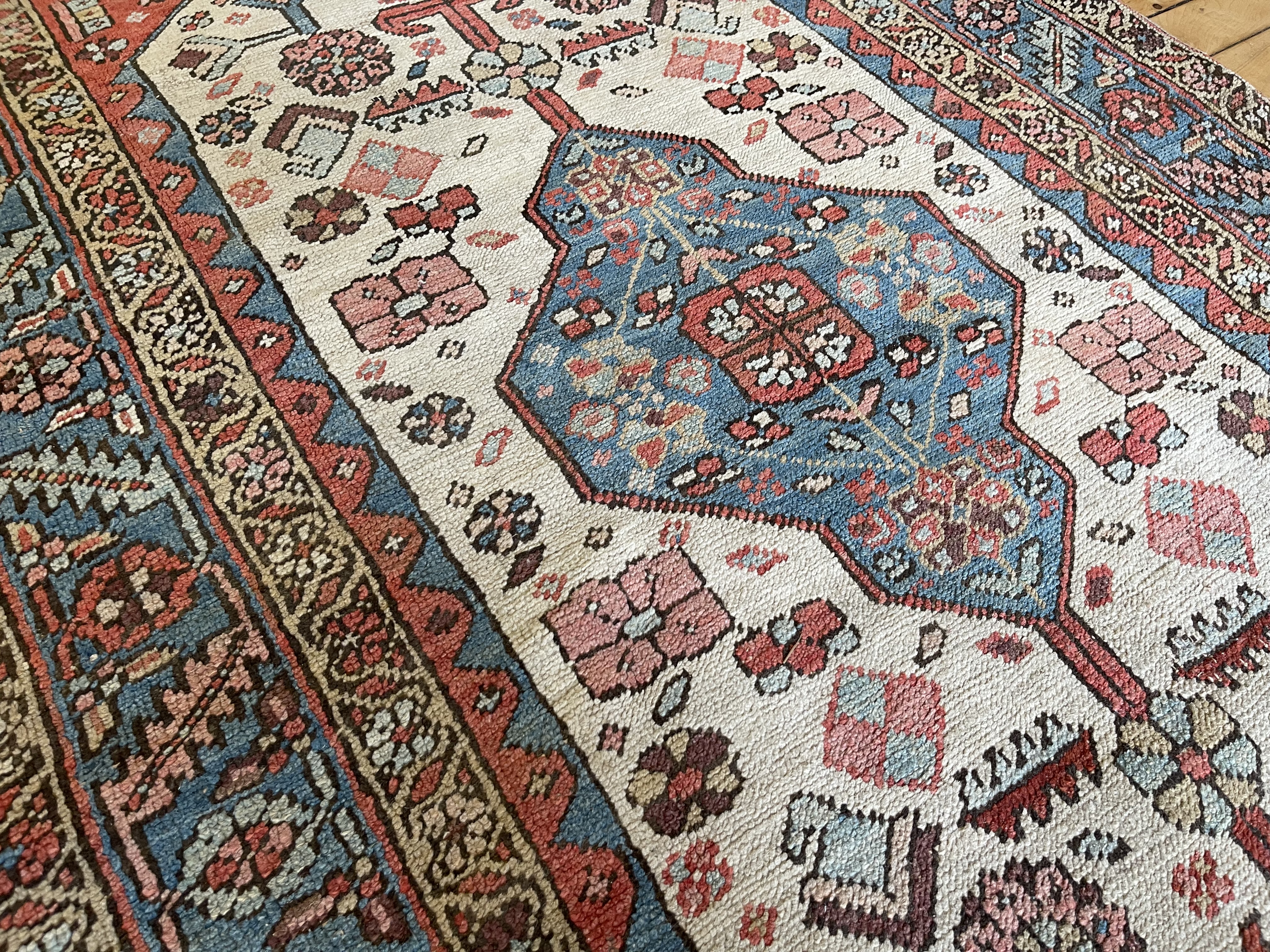 Antique bakshaish Rug - # 57890
