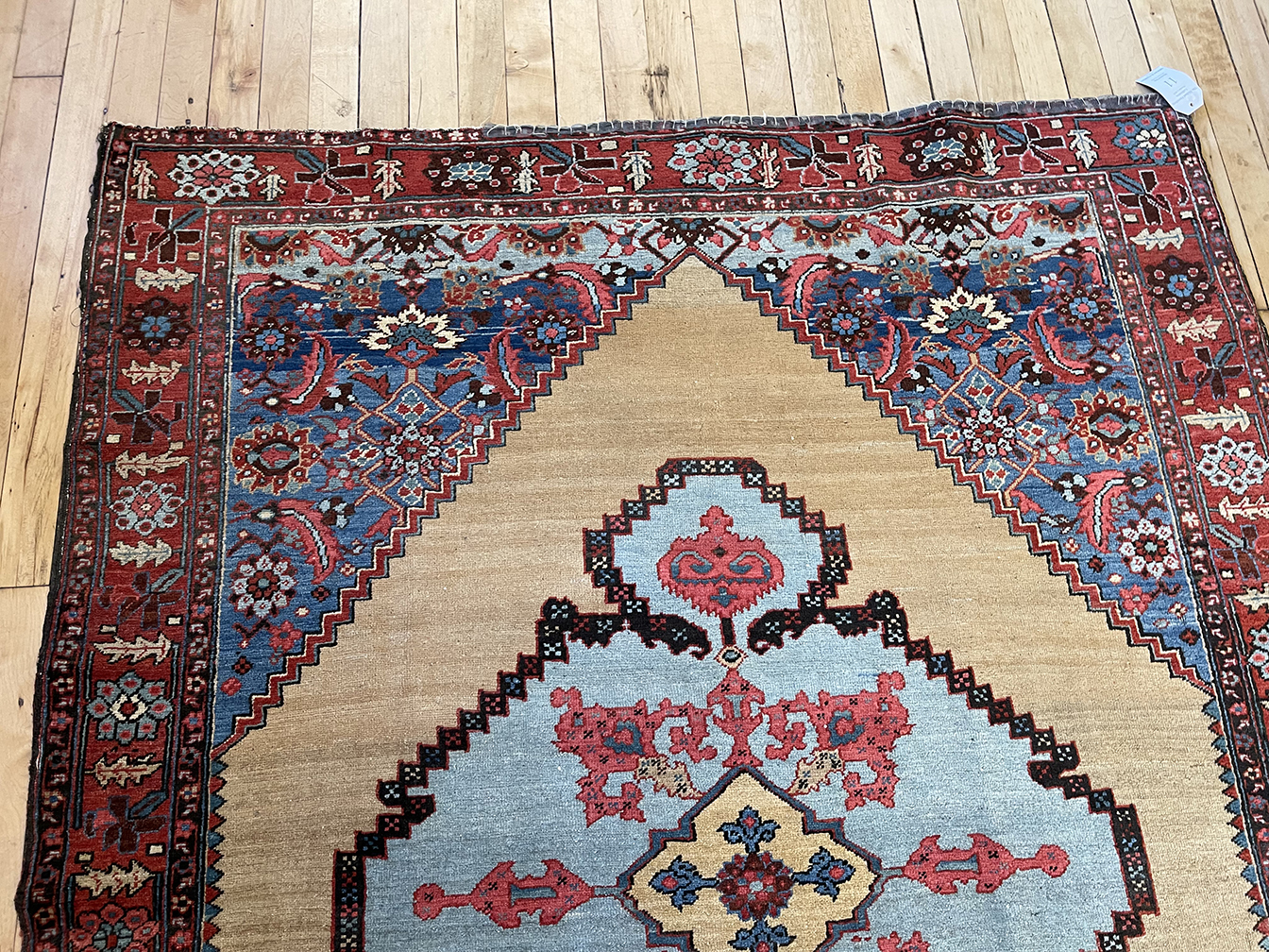 Antique bakshaish Rug - # 80151