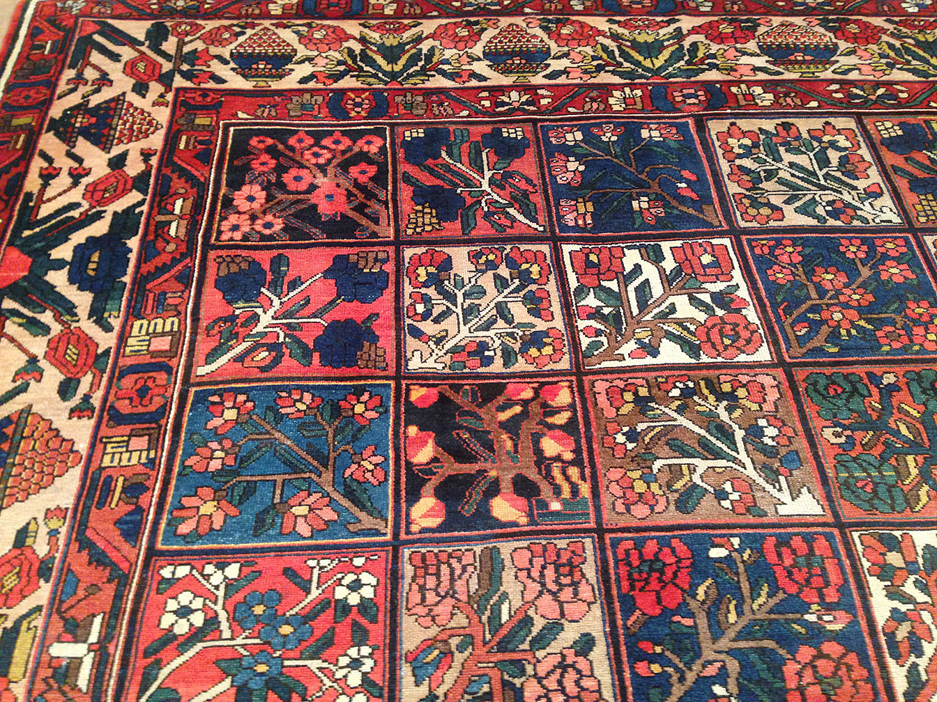 Antique baktiari Carpet - # 50368