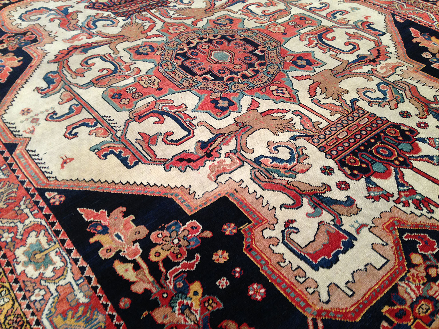 Antique baktiari Carpet - # 50952